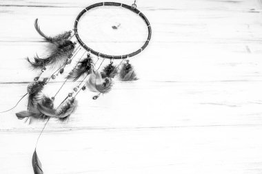 Ahşap sanat arka planında düş kapanı