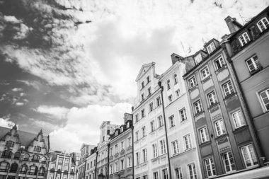 Wroclaw 'ın güzel, resimsi merkezi