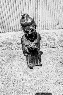 Muhteşem Wroclaw sokakları, seyahat arka planı