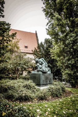 Prag, Çek Cumhuriyeti - 21 Eylül, Prag 'ın güzel sokakları ve mimarisi