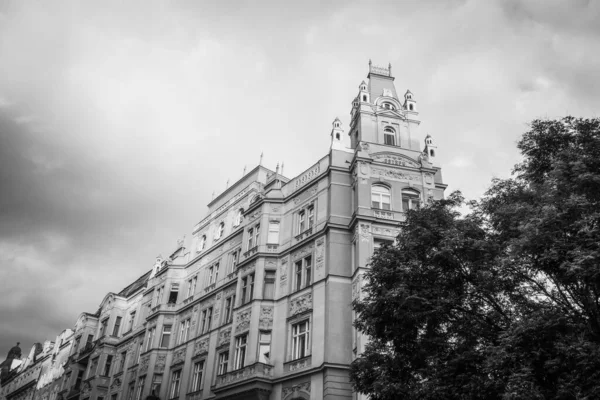 Arquitetura Antiga Praga Magnífica — Fotografia de Stock