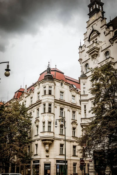 Praga República Checa Setembro 2019 Ruas Bonitas Arquitetura Outono Praga — Fotografia de Stock