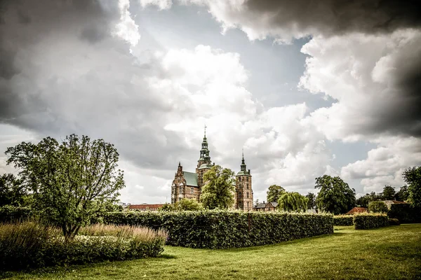 Copenhagen Denmark July 2019 Beautifull Rosenborg Castle Copenhagen — Stock Photo, Image