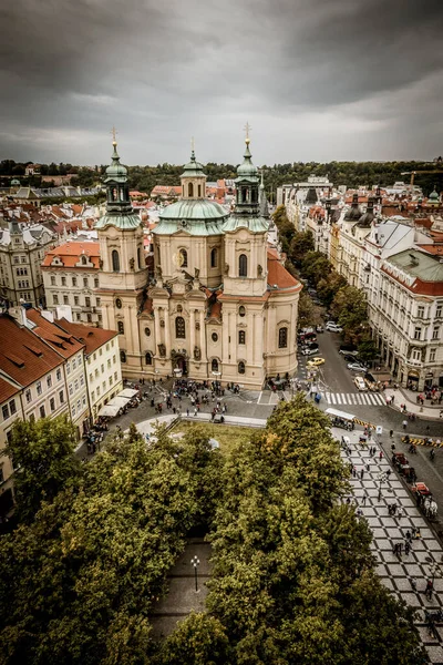 Praga Repubblica Ceca Settembre Belle Strade Architettura Dell Autunno Praga — Foto Stock