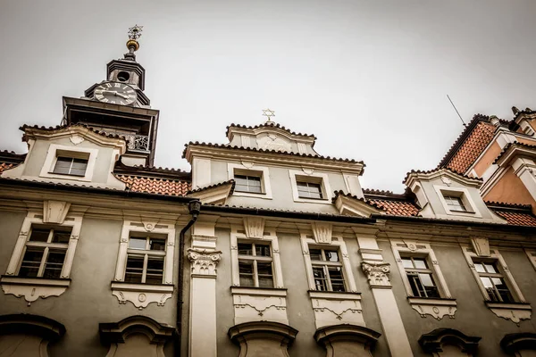 Πράγα Τσεχία Σεπτεμβρίου Όμορφοι Δρόμοι Και Αρχιτεκτονική Του Φθινοπώρου Πράγα — Φωτογραφία Αρχείου