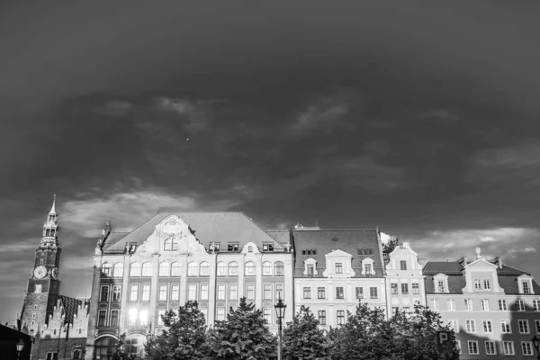 Hermosas Hermosas Calles Wroclaw — Foto de Stock