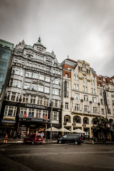 Praga República Checa Septiembre Hermosas Calles Arquitectura Otoño Praga — Foto de Stock