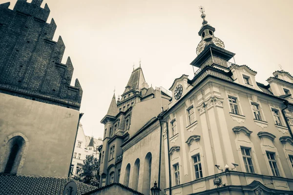 Beautiful Streets Architecture Autumn Prague — Stock Photo, Image