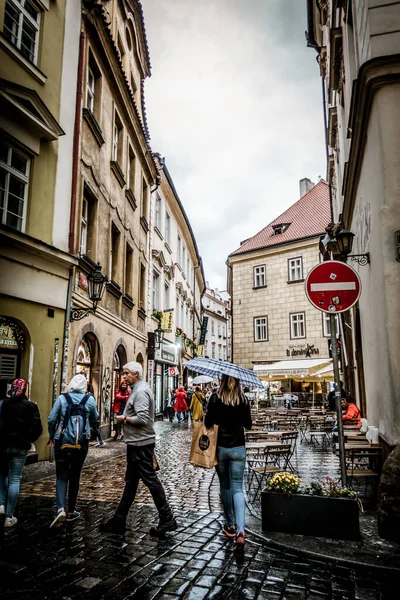 Prague République Tchèque Septembre Belles Rues Architecture Automne Prague — Photo