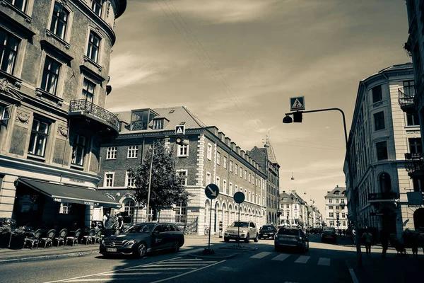 Die Straßen Und Sehenswürdigkeiten Von Kopenhagen Eine Reise Nach Kopenhagen — Stockfoto