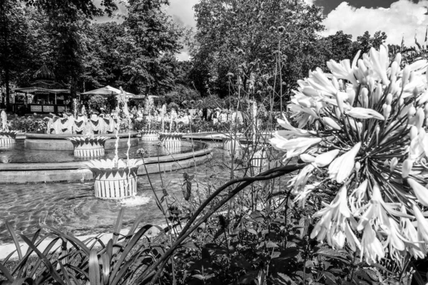 Bellissimo Parco Giardino Copenaghen Attrazioni — Foto Stock