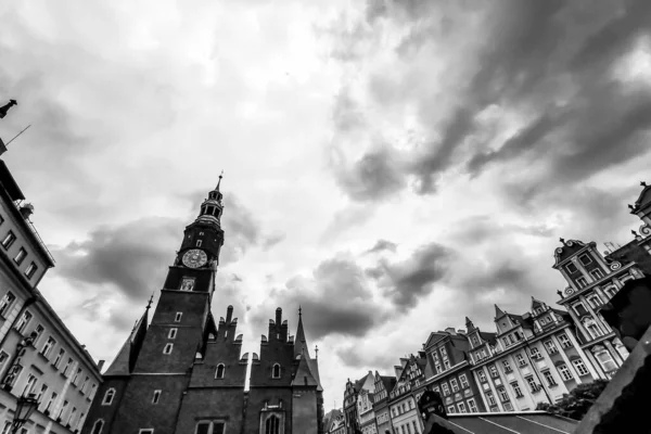 Streets Squares Ancient European City — Stock Photo, Image