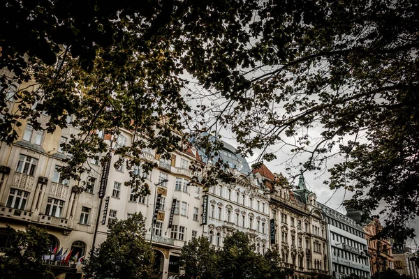 Prag Tjeckien September Vackra Gator Och Arkitektur Höst Prag — Stockfoto