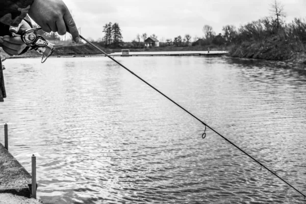 Pesca Deporte Recreación Fondo —  Fotos de Stock