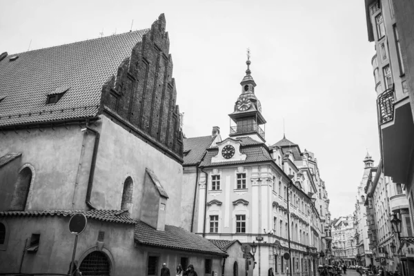 Beautiful Streets Architecture Autumn Prague — Stock Photo, Image