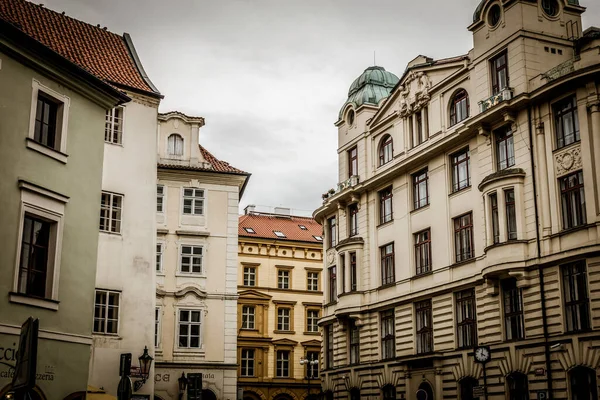 Praga República Checa Septiembre Hermosas Calles Arquitectura Otoño Praga —  Fotos de Stock