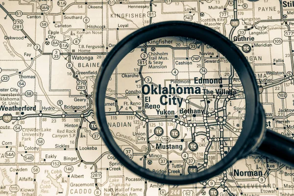 Oklahoma City Usa Geçmişi Seyahat — Stok fotoğraf