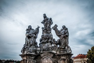 Prag, Çek Cumhuriyeti - 21 Eylül, Prag 'ın güzel sokakları ve mimarisi