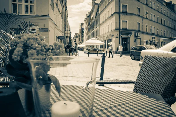 Vratislavi Domy Ulice Města Vratislav Cityscape — Stock fotografie