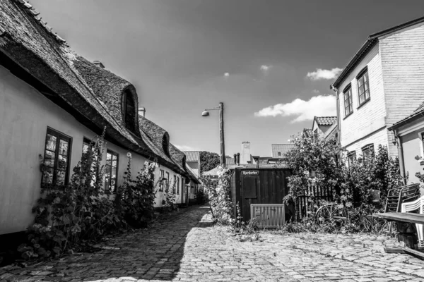 Schöne Dänische Architektur Einem Malerischen Dorf — Stockfoto
