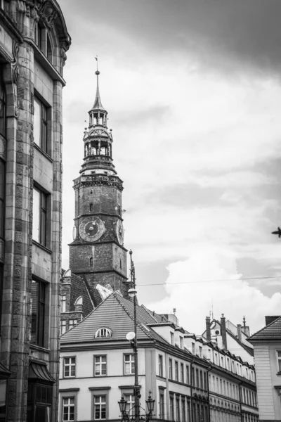 Wroclaw Polsko Června 2019 Wroclaw Domy Ulice Města Wroclaw Cityscape — Stock fotografie