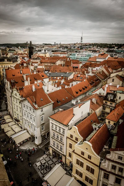 Praga Repubblica Ceca Settembre Belle Strade Architettura Dell Autunno Praga — Foto Stock