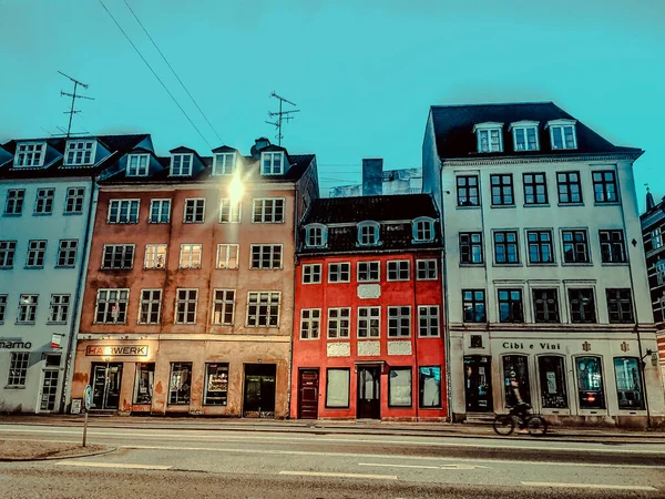 Copenhagen Summer Beautiful Architecture Travel Background — Stock Photo, Image