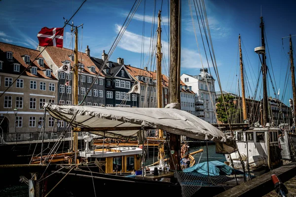 Copenaghen Danimarca Luglio 2019 Bellissima Architettura Copenaghen Viaggia Copenaghen — Foto Stock