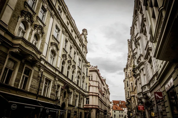 Prag Tschechische Republik September Schöne Straßen Und Architektur Des Herbstlichen — Stockfoto