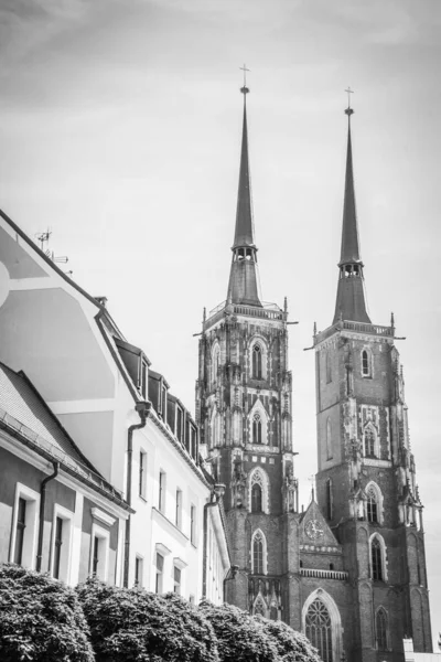 Wunderbare Architektur Und Breslauer Kirchen — Stockfoto