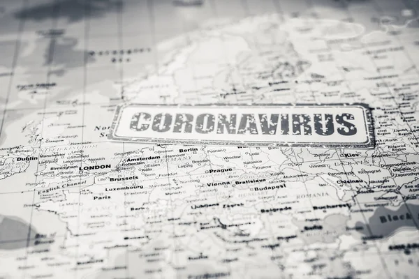 Coronavirus Covid Tehlikesi — Stok fotoğraf