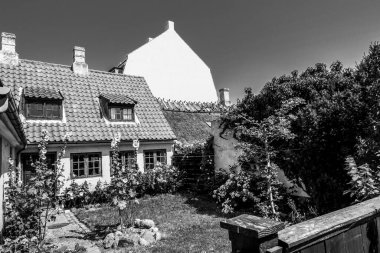 Güzel, pitoresk Danimarka köyü