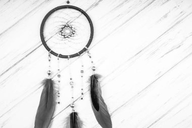 Tahta arka planda düş kapanı