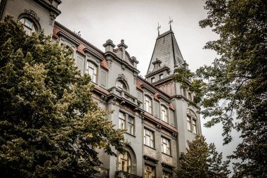 Prag, Çek Cumhuriyeti - 21 Eylül, Prag 'ın güzel sokakları ve mimarisi