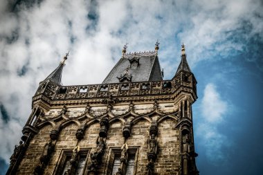 Prag, Çek Cumhuriyeti - 21 Eylül, Prag 'ın güzel sokakları ve mimarisi