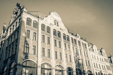 Wroclaw 'ın muhteşem, güzel sokakları