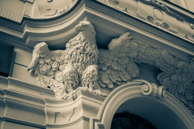 Güz Prag 'ın güzel sokakları ve mimarisi