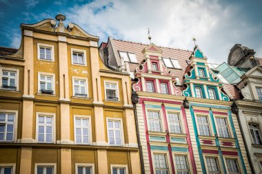 Wroclaw 'ın güzel, resimsi merkezi