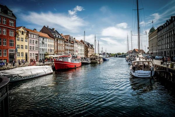 Коптелло Дания Июля 2019 Года Красивая Архитектура Копенгагена Путешествия Копенгагену — стоковое фото