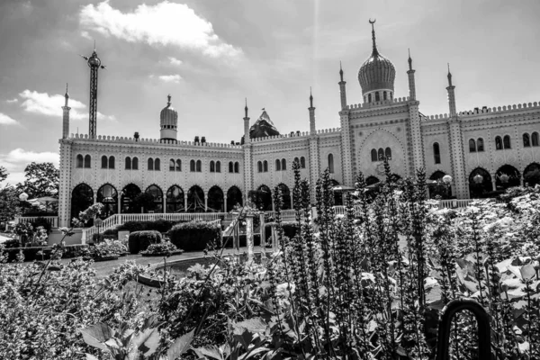 Hermoso Parque Jardín Copenhague Atracciones Turísticas — Foto de Stock