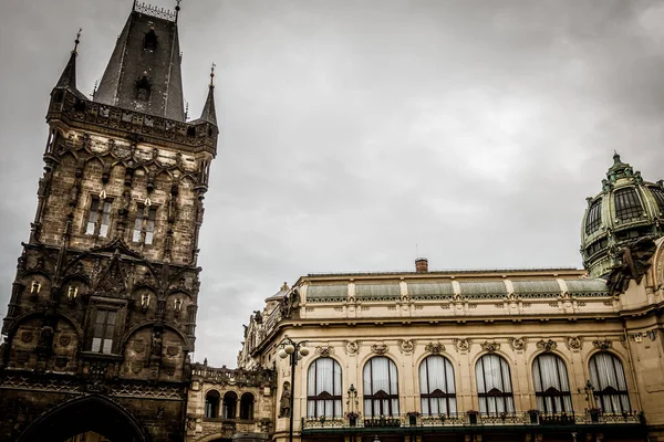 Praag Tsjechië September Prachtige Straten Architectuur Van Herfst Praag — Stockfoto