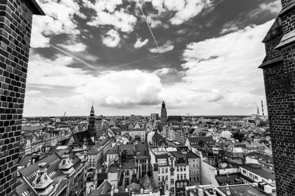 Strade Piazze Dell Antica Città Europea — Foto Stock