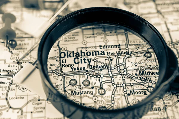 Oklahoma City Usa Geçmişi Seyahat — Stok fotoğraf