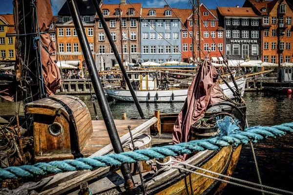 Kodaň Dánsko Července2019 Krásná Kodaňská Architektura Cestování Kodani — Stock fotografie