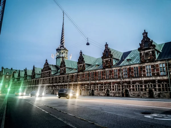 Copenhagen Lato Piękna Architektura Podróży Tło — Zdjęcie stockowe