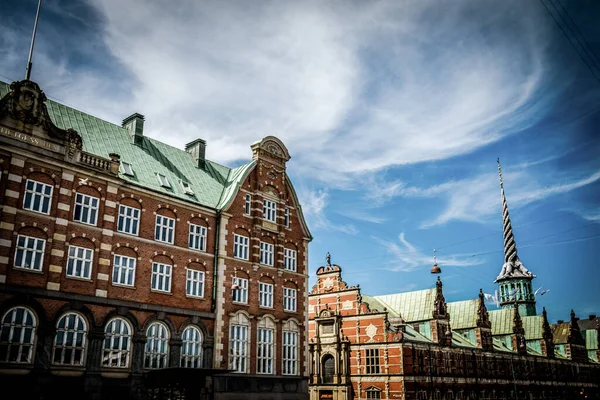 Kopenhagen Dänemark Juli 2019 Schöne Kopenhagener Architektur Reise Durch Kopenhagen — Stockfoto