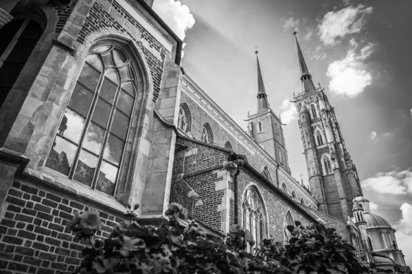 Wunderbare Architektur Und Breslauer Kirchen — Stockfoto