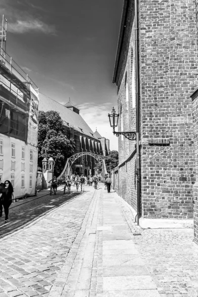 Gater Plasser Den Gamle Europeiske Byen – stockfoto