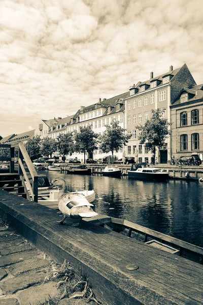 Die Straßen Und Sehenswürdigkeiten Von Kopenhagen Eine Reise Nach Kopenhagen — Stockfoto