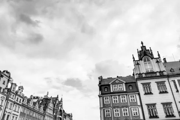 Straten Pleinen Van Oude Europese Stad — Stockfoto